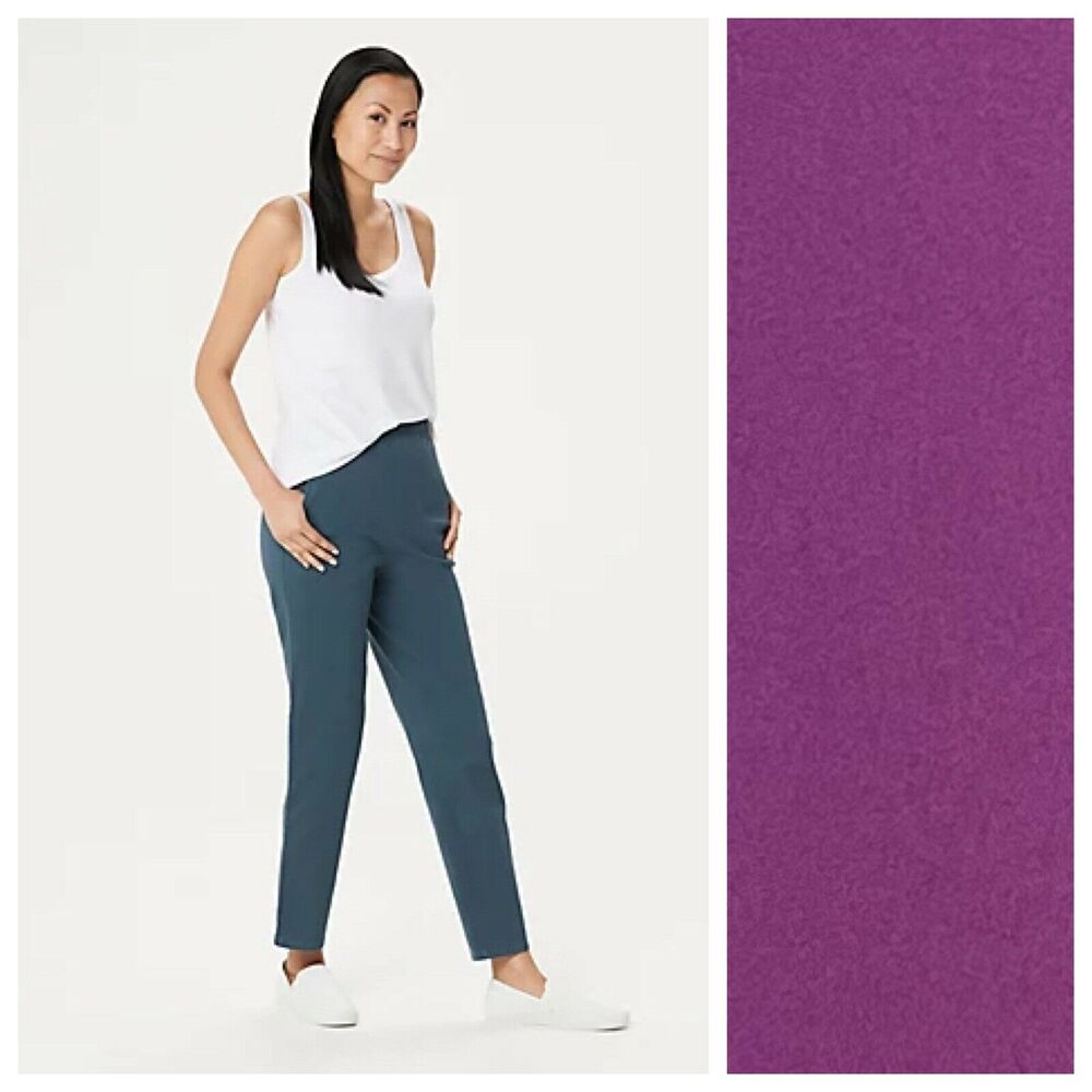 Denim & Co Tall Original Waist Stretch Pants NEW